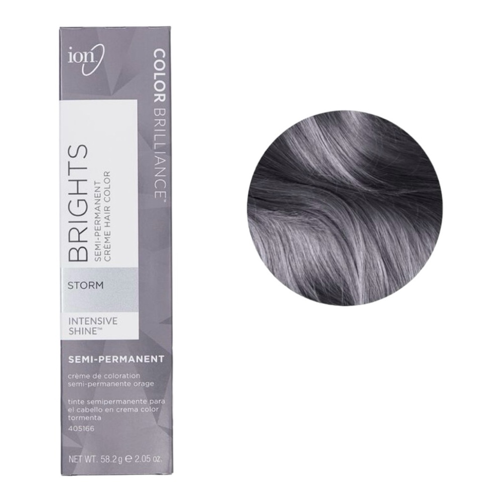 ION BRIGHTS SEMI-PERMANENT COLOUR IN STORM - BNIB